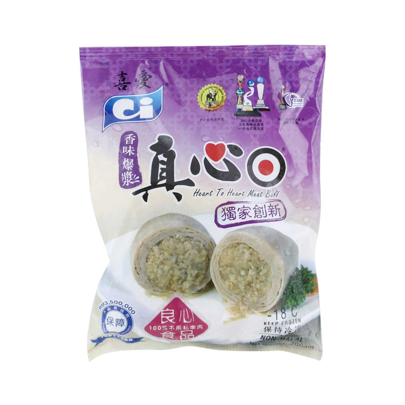 [NON-HALAL] C.I. Heart To Heart Meat Balls 200g