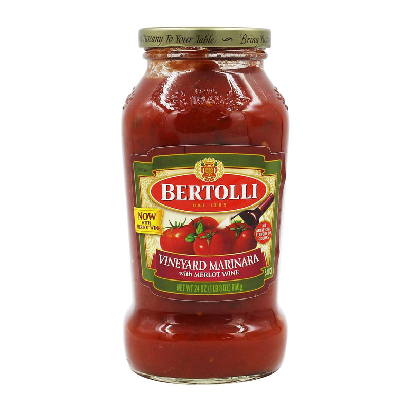 Bertolli Vineyard Marinara with Merlot Wine Sauce 680g