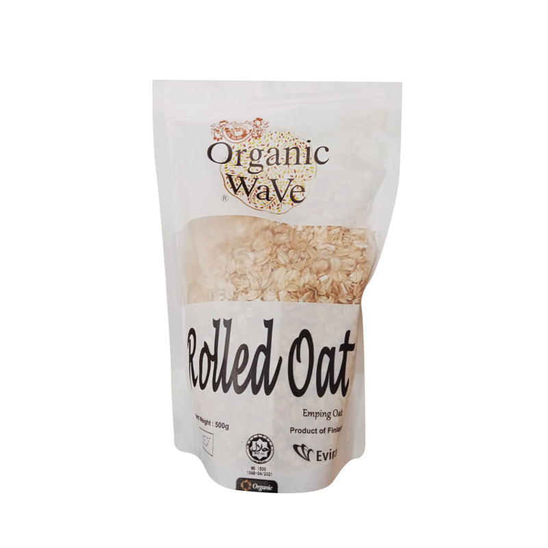 Papatan Organic Rolled Oats 500g