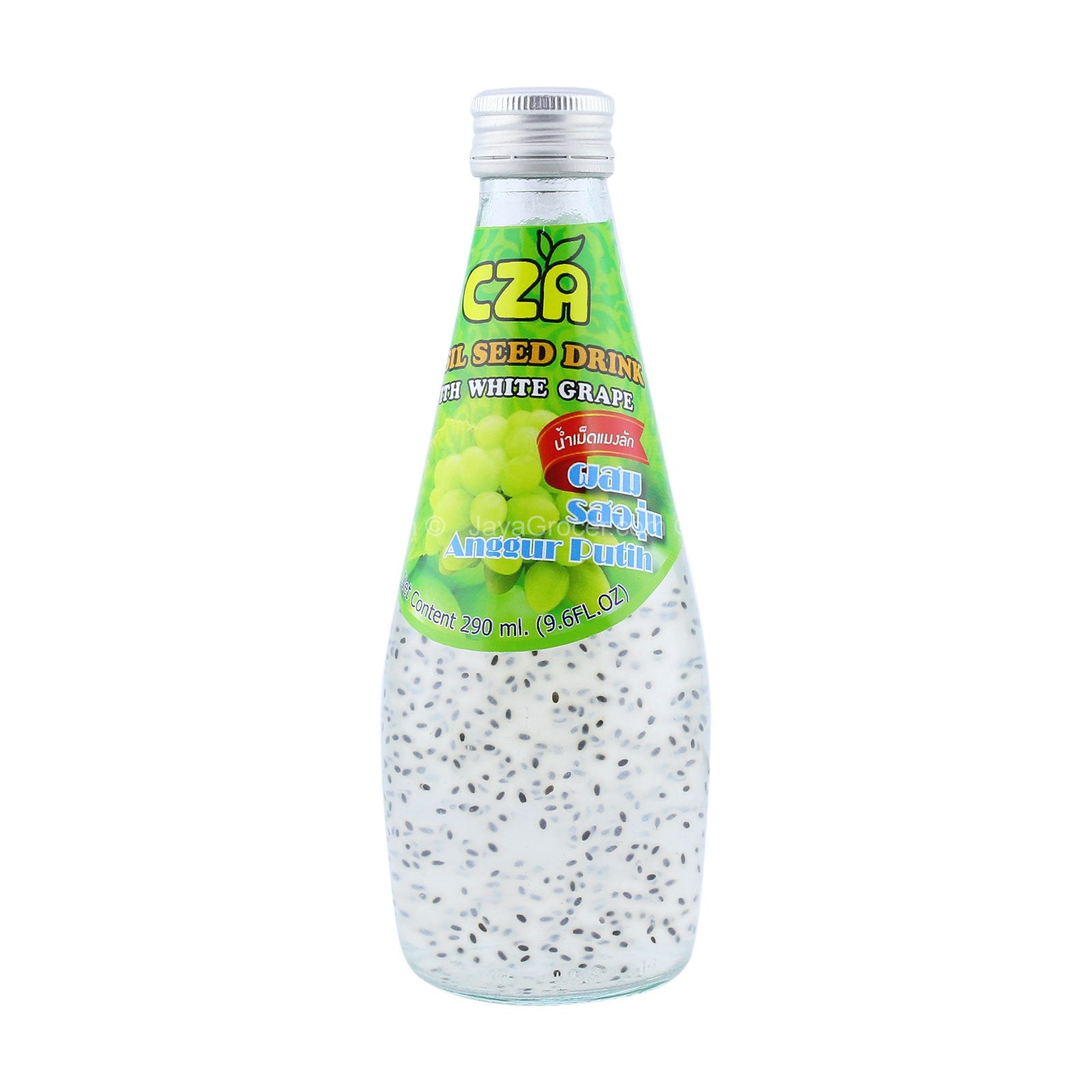 CZA Basil Seed Drink with White Grape 290ml