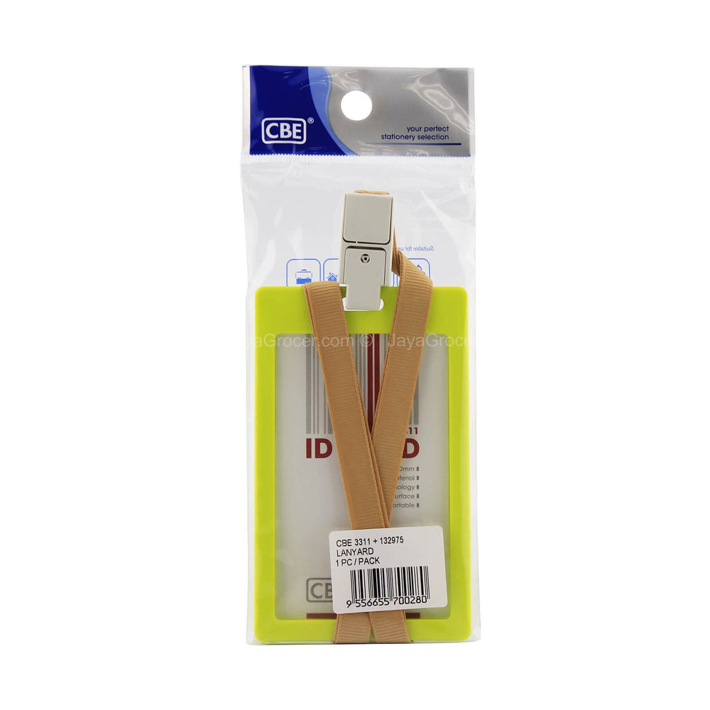 CBE ID Card Holder 3311 with Lanyard 54mm x 90mm
