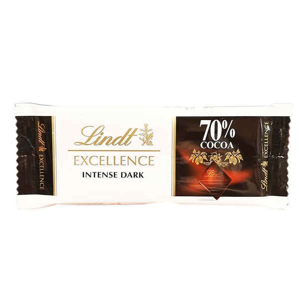 Lindt Excellence Dark 70% Cocoa Chocolate Bar 35g