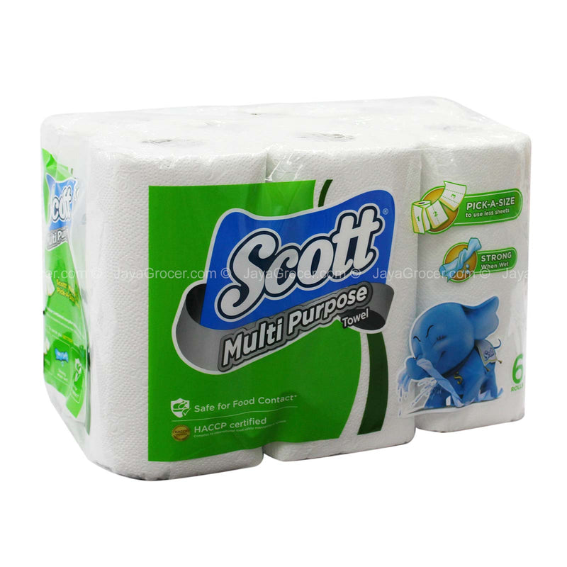 Scott Pick-A-Size Kitchen Towels 55sheets x 6rolls
