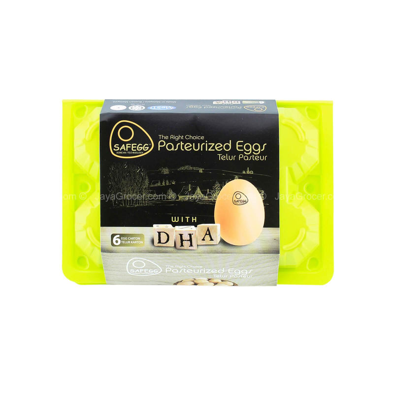 SAFEGG PASTEURIZED DHA EGGS 6S *1