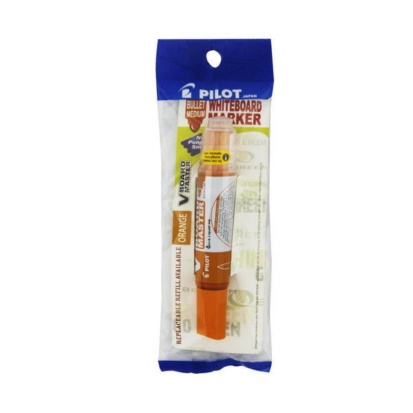 Pilot V Board Master Orange Whiteboard Marker 1piece