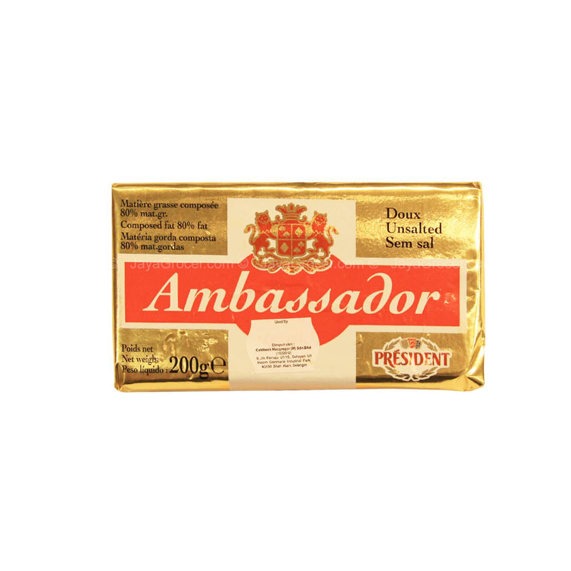 Ambassador Dairy Spread Unsalted 200g 200g