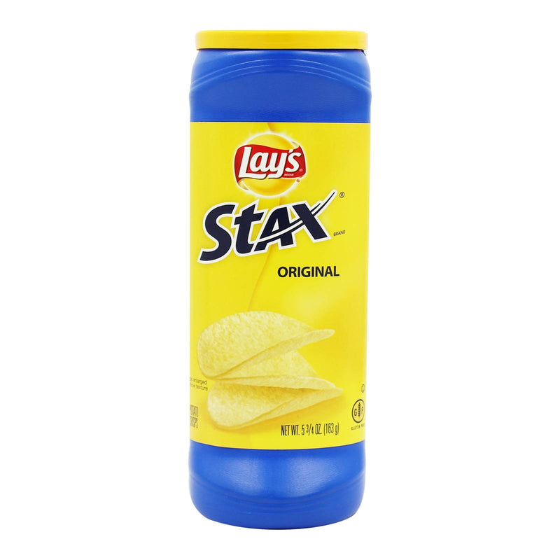 Lays Stax Original Potato Chips 163g