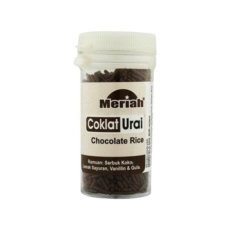 Meriah Chocolate Rice Cake Topping 30g