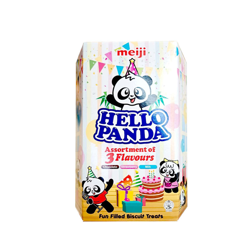 Meiji Hello Panda Assorted Biscuits with Cream Fillings 260g