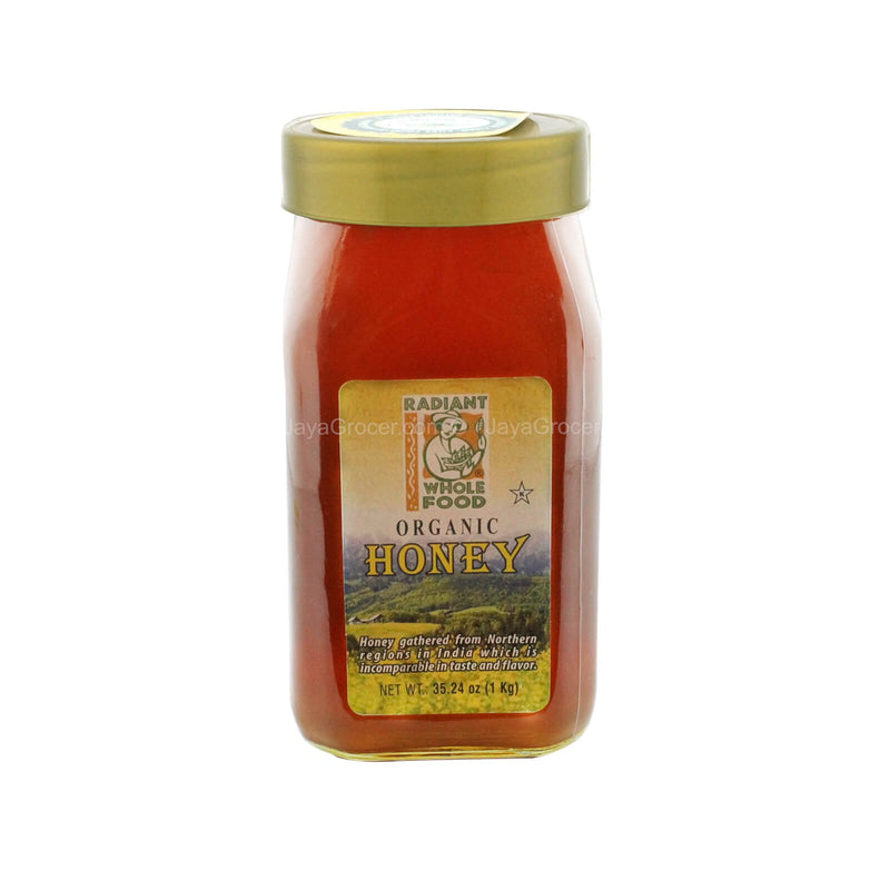 Radiant Whole Foods Organic Honey 1kg