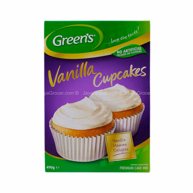 Green’s Vanilla Cupcakes Mix 410g