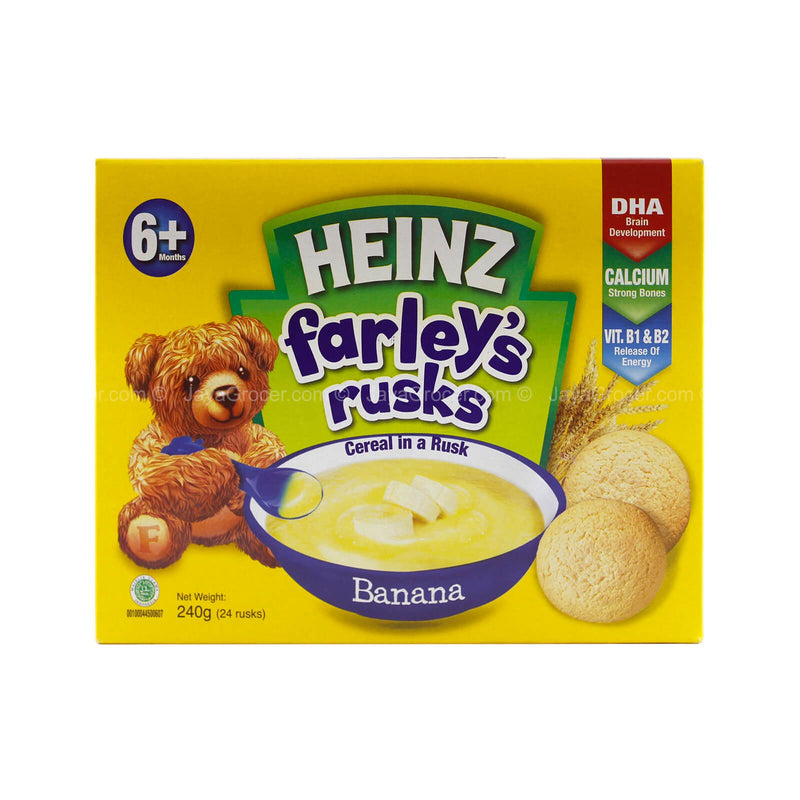 Heinz Farley’s Rusks Cereal in A Rusk Banana Flavour (6 months++) 240g