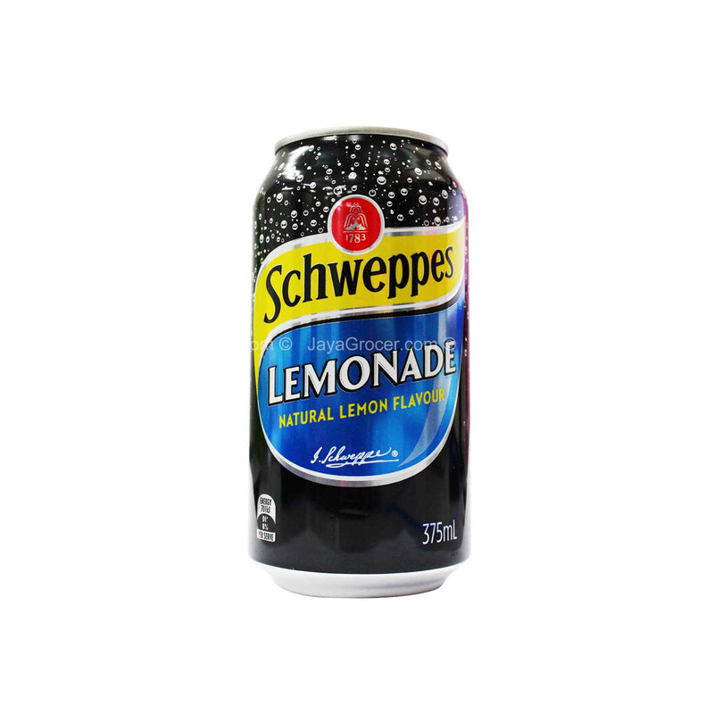 Schweppes Lemonade Carbonated Drink 375ml