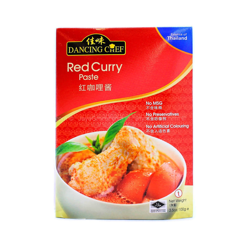 DANCING CHEF RED CURRY PASTE 100G *1