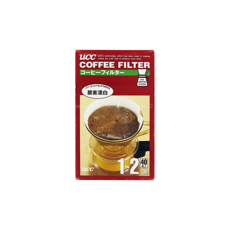 UCC Coffee Filter (1-2 Cups) 40pcs