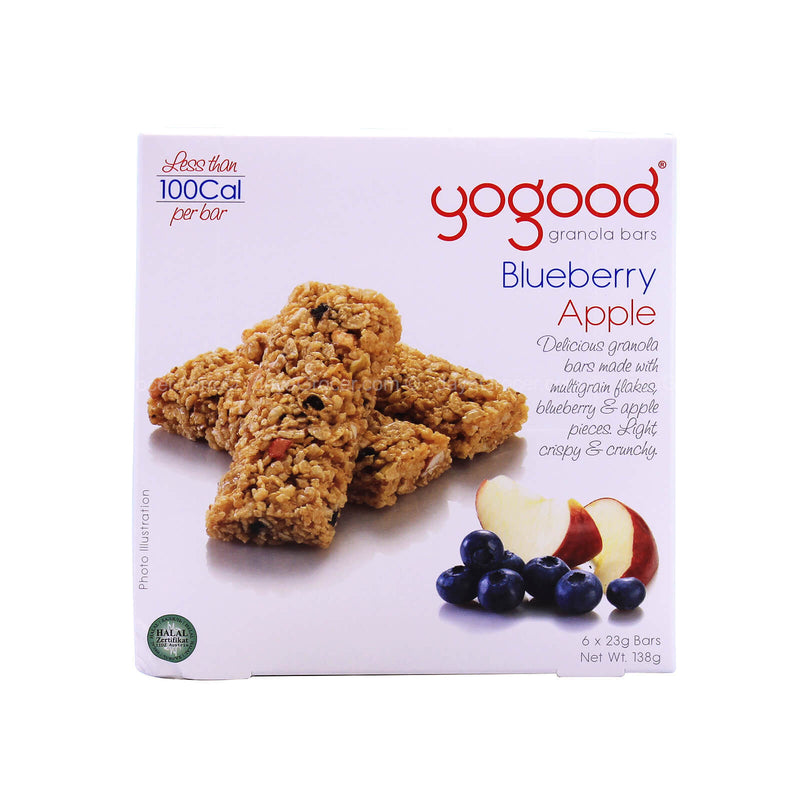 Yogood Blueberry Apple Granola Bars 138g