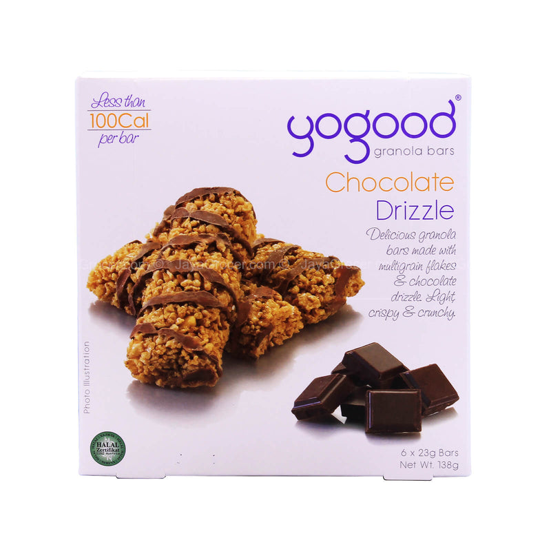 Yogood Chocolate Drizzle Granola Bars 138g