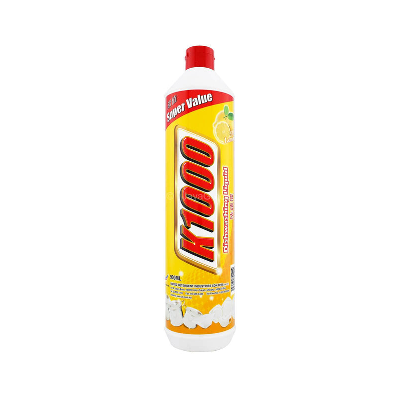 K1000 Lemon Dishwashing Liquid 900ml