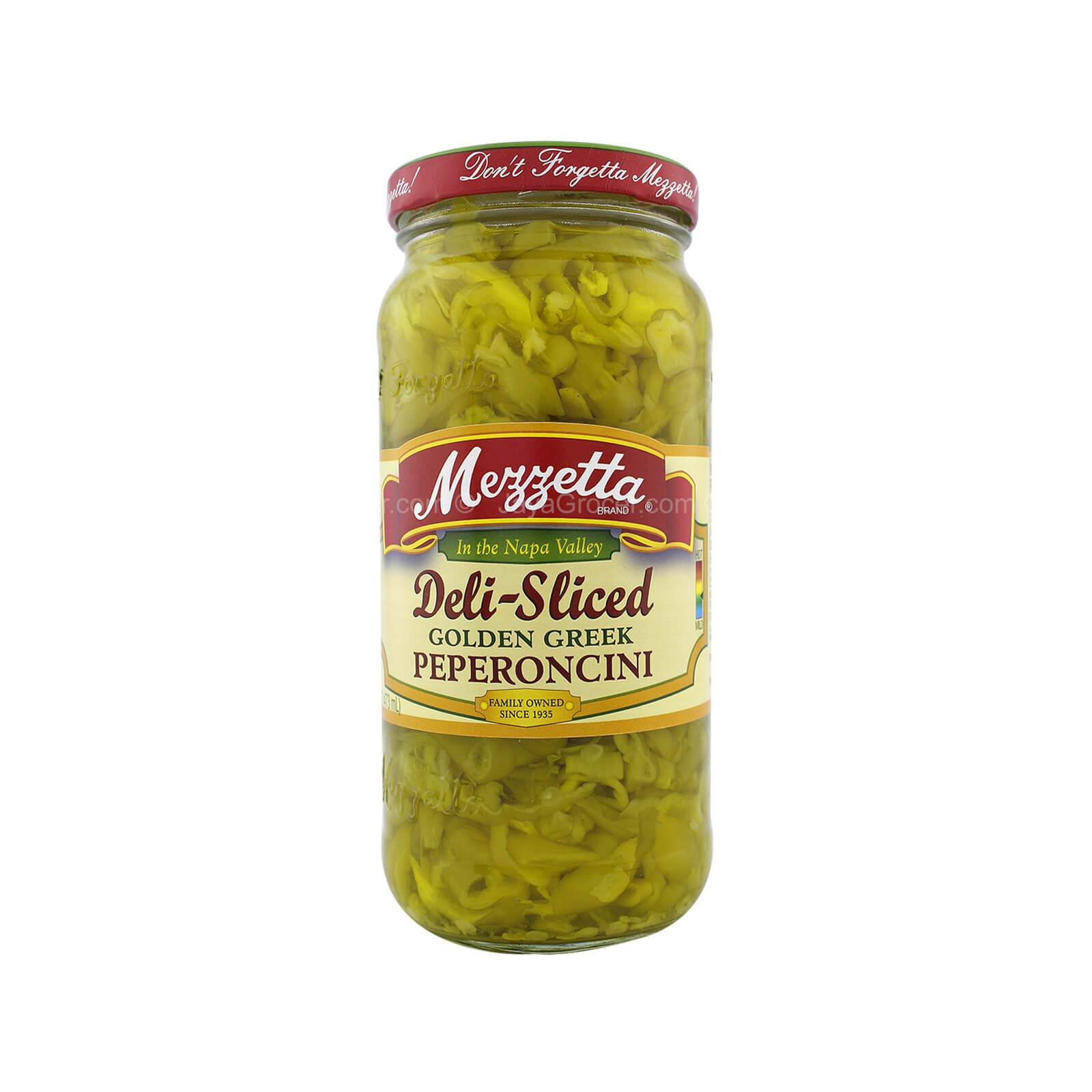 Mezzetta Deli-Sliced Golden Greek Peperoncini 473ml