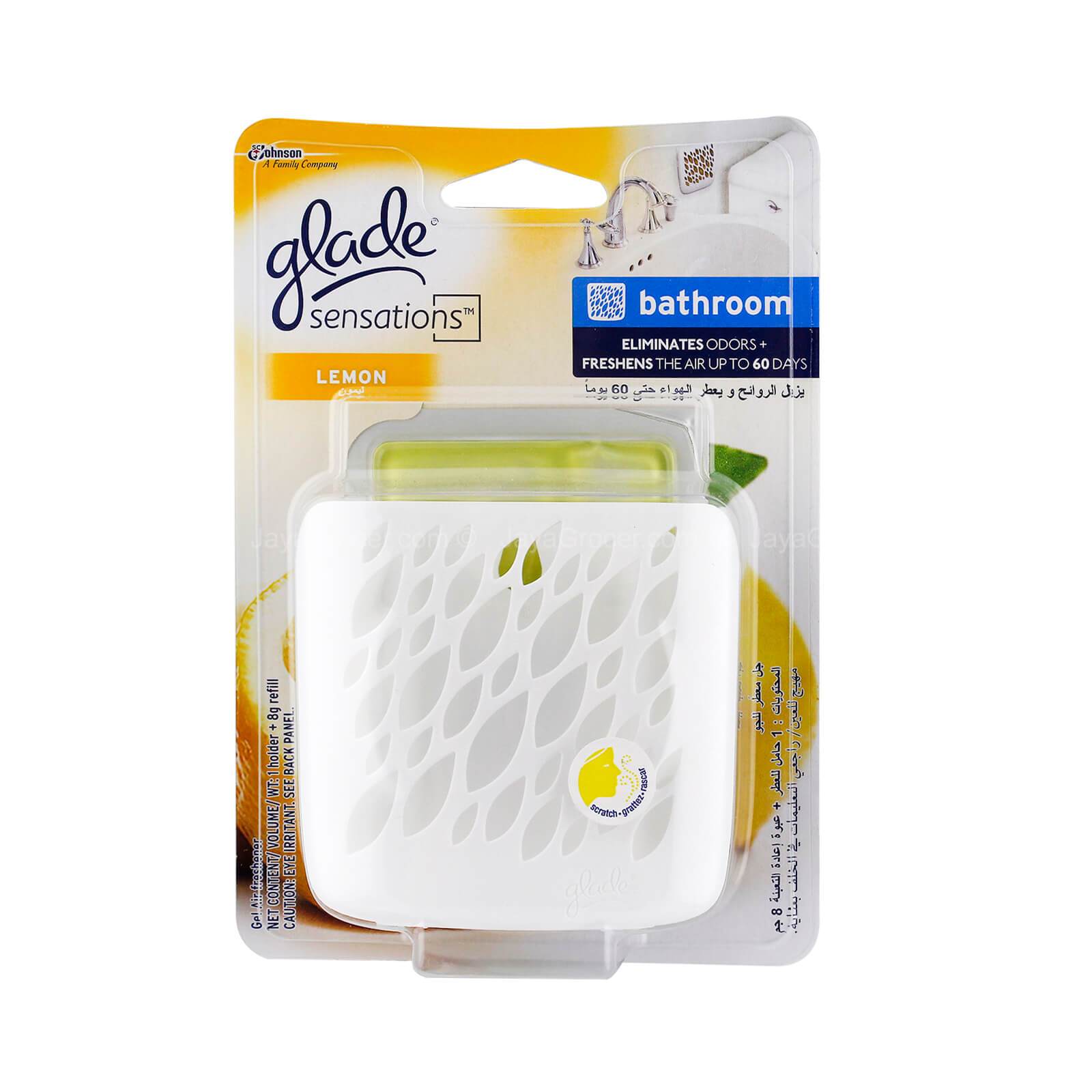 Glade Sensations Lemon Bathroom Freshener 8g