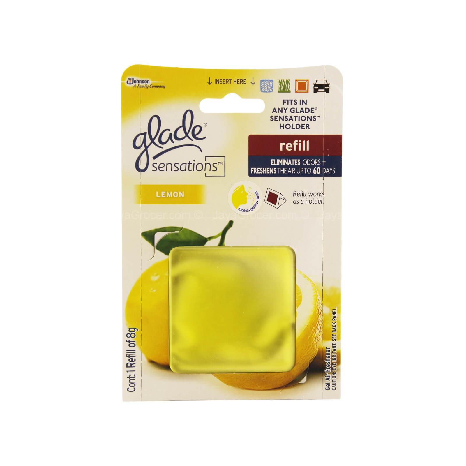 Glade Sensations Lemon Fresh Refill 8g
