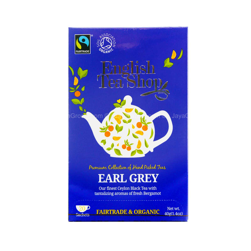 English Tea Shop Earl Grey Teabags 40g x 20