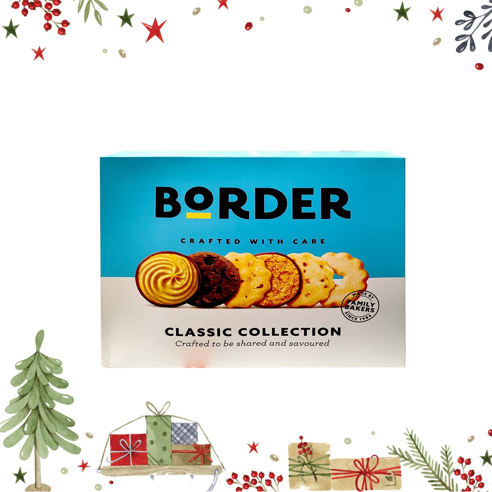 Border Beautifully Classic Sharing Pack Biscuits 400g