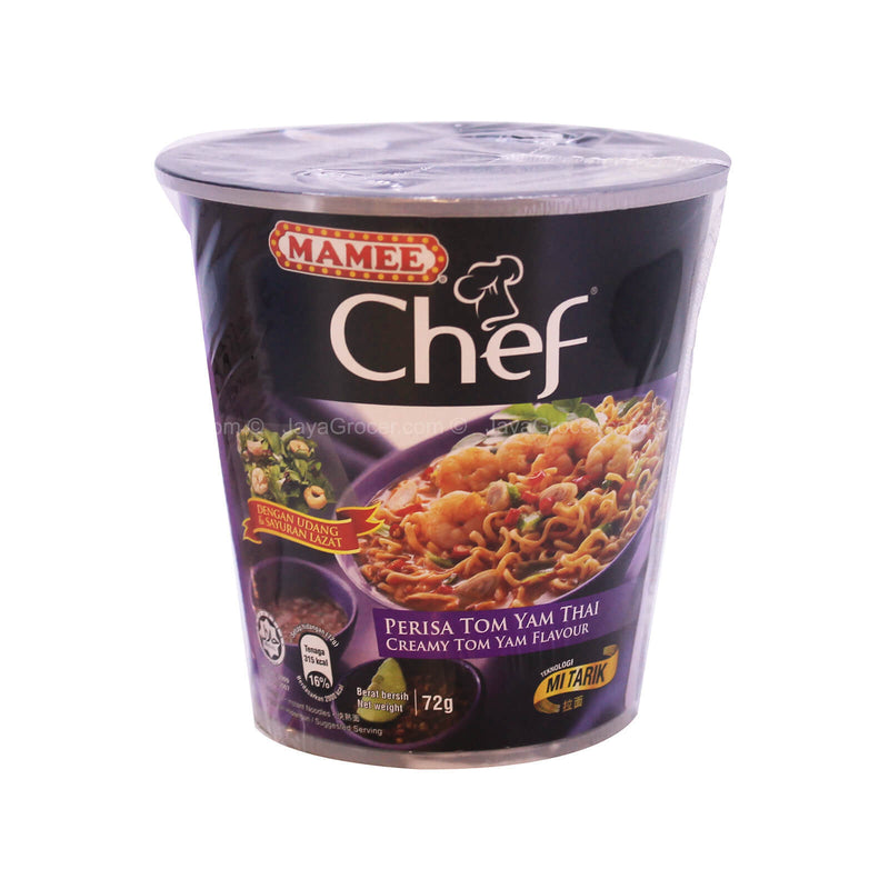 Mamee Chef Creamy Tomyam Instant Noodle Cup 72g