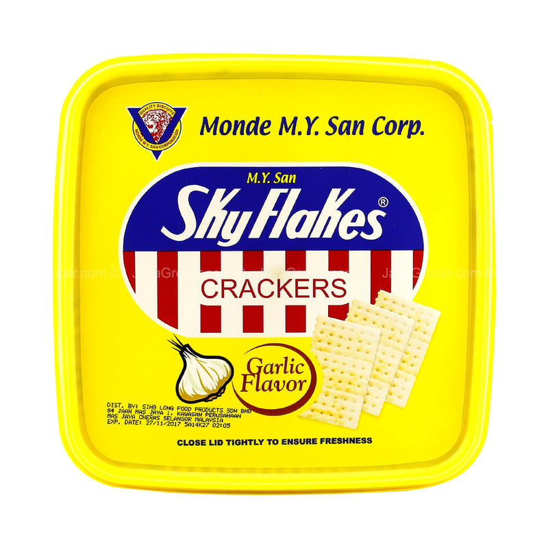 SKY FLAKES PAIL GARLIC 800G *1