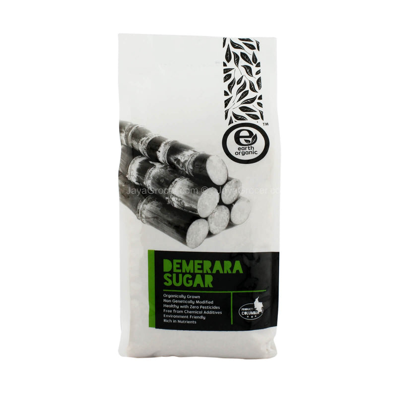 Earth Organic Demerara Sugar 1kg