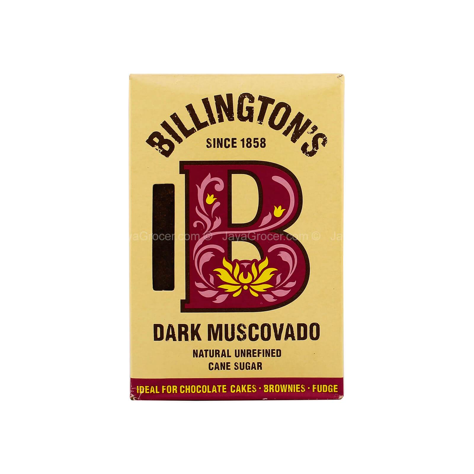 Billingston’s Dark Muscovado Sugar 500g