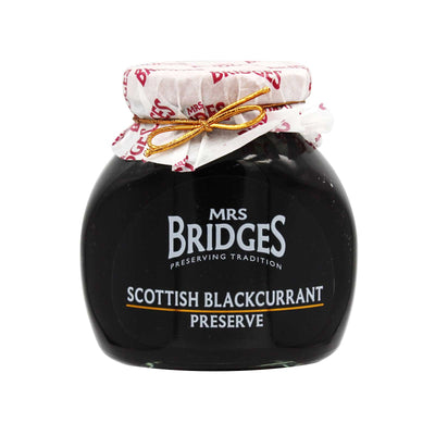 Mrs Bridges Scottish Blackcurrant Preserve Jam 340g