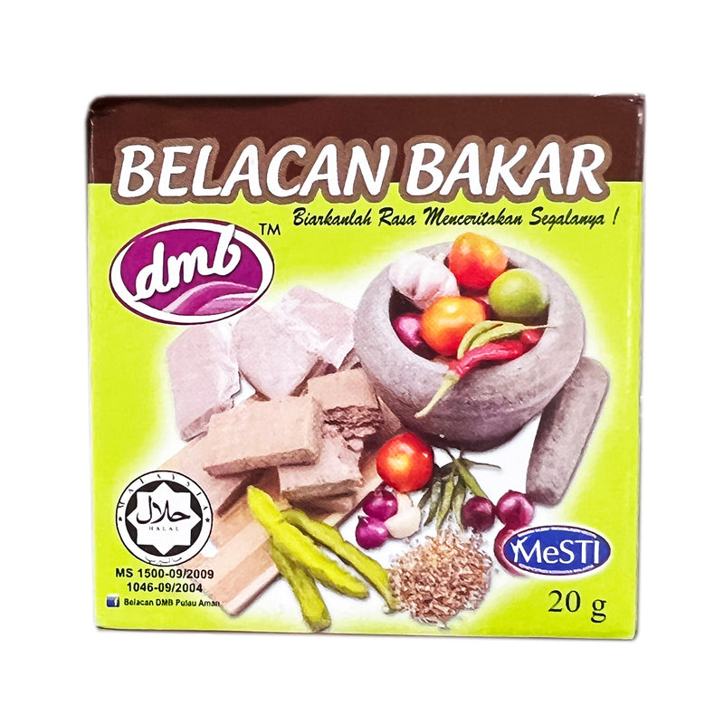 DMB Belacan Bakar (Toasted Fermented Shrimp Paste) 20g