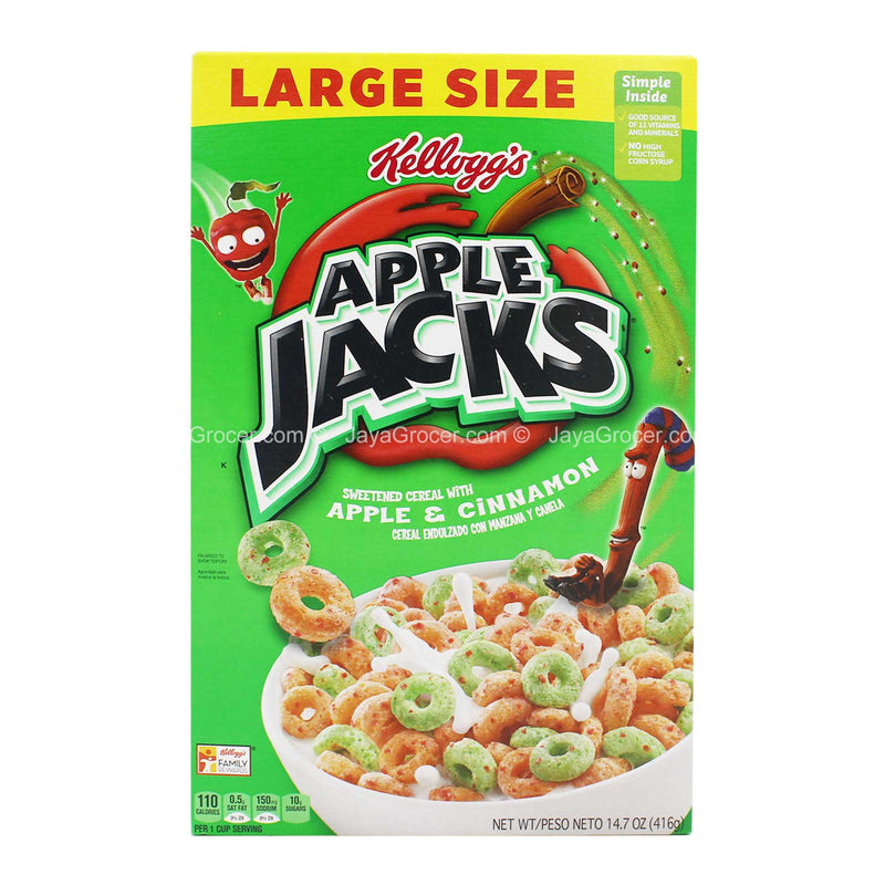 Kellogg’s Apple Jacks Cereal 416g