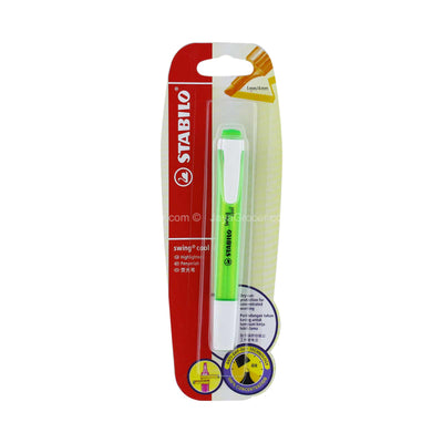 Stabilo Swing Cool Green Highlighter 1mm/4mm 1piece