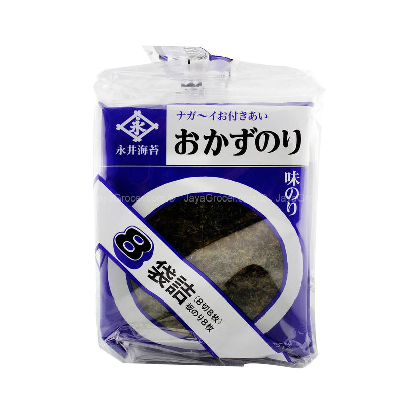 Nagai Nori New Okazu (Dried Seaweed) 8pcs