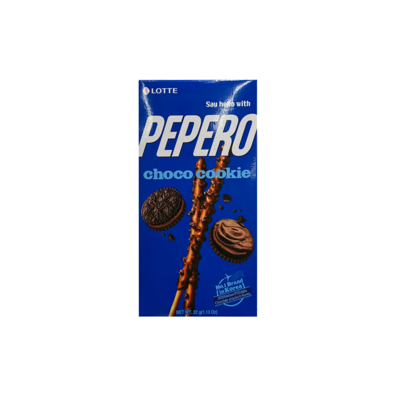Lotte Pepero Chocolate Cookie Biscuit Sticks 32g