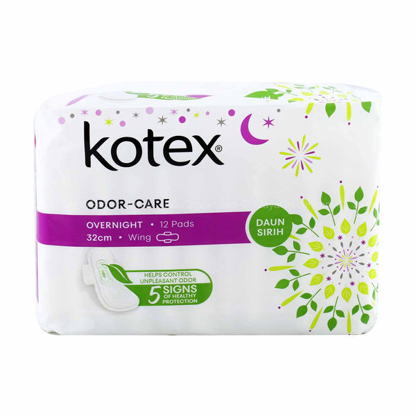 Kotex Betel Leaf Wing Odor-Care Pad 32cm x 12sheets
