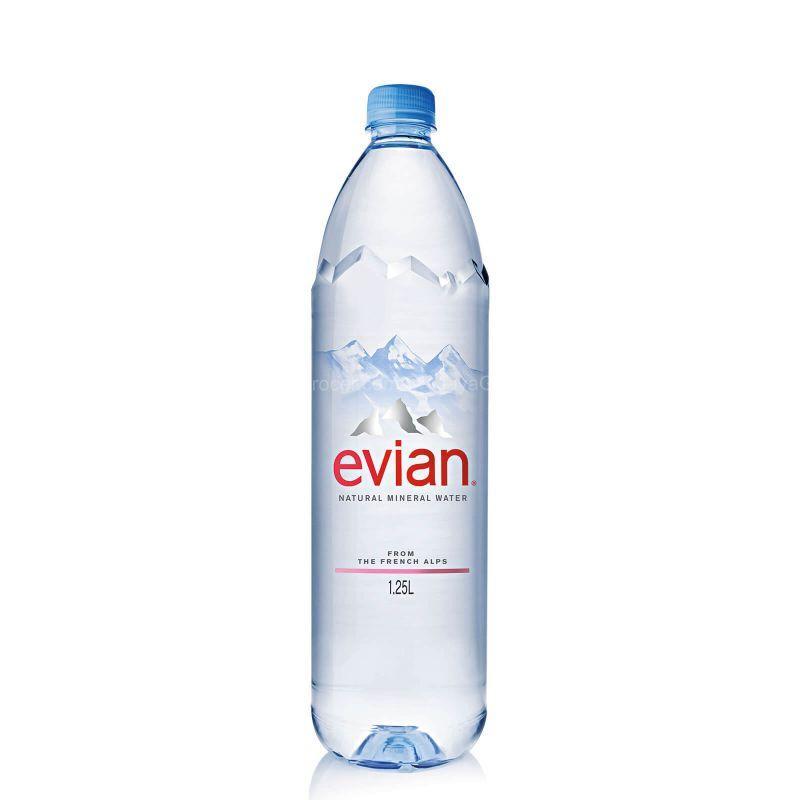 Evian Natural Mineral Water 1.25L