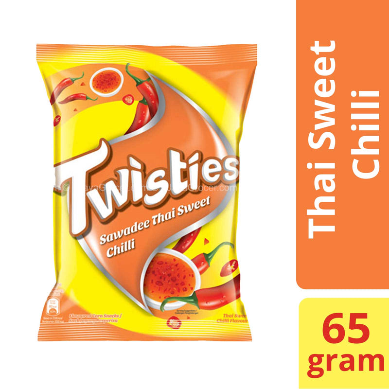 Twisties Sawadee Thai Sweet Chilli Corn Snack 65g