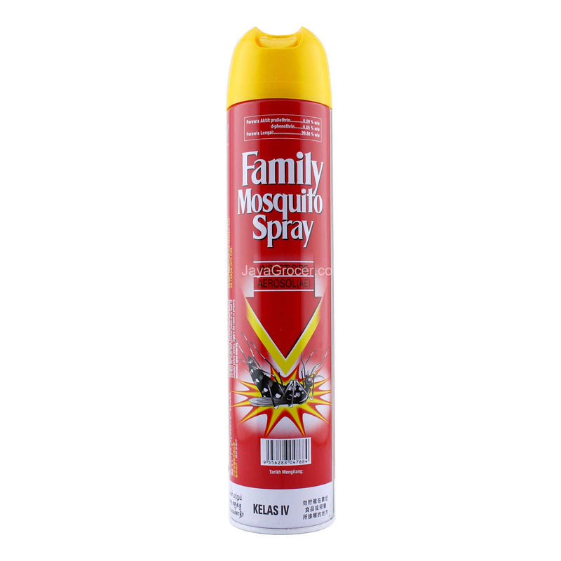 Family Mosquito Spray Aerosol 530ml