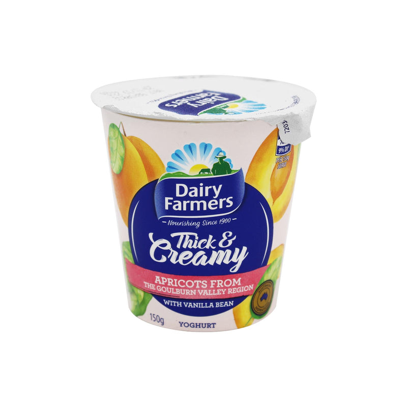Dairy Farmers Apricot with Vanilla Bean Yoghurt 150g