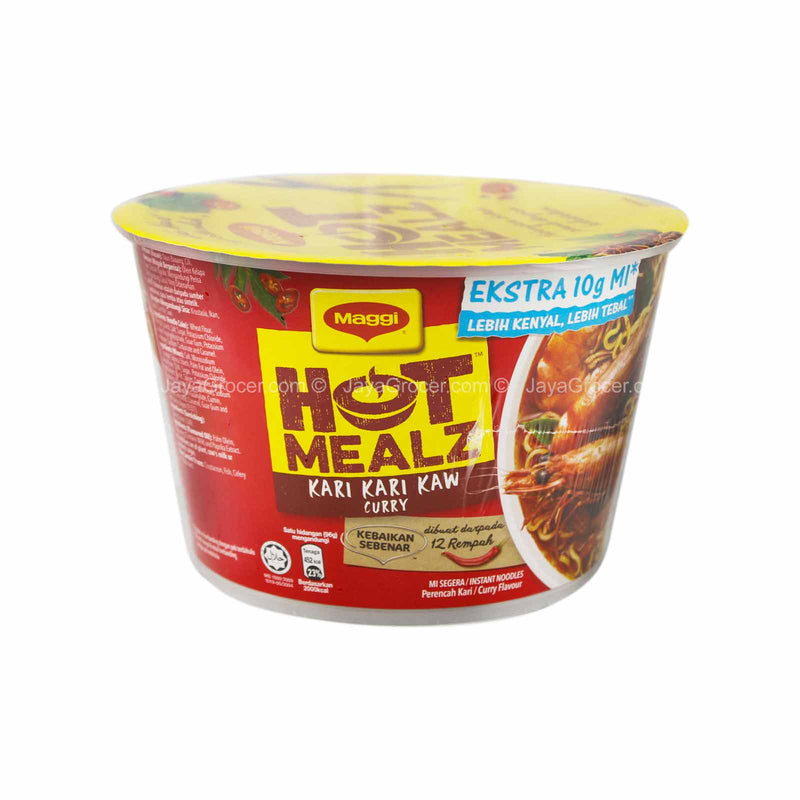 Maggi Hot Mealz Kaw Chicken Curry Instant Noodle 96g
