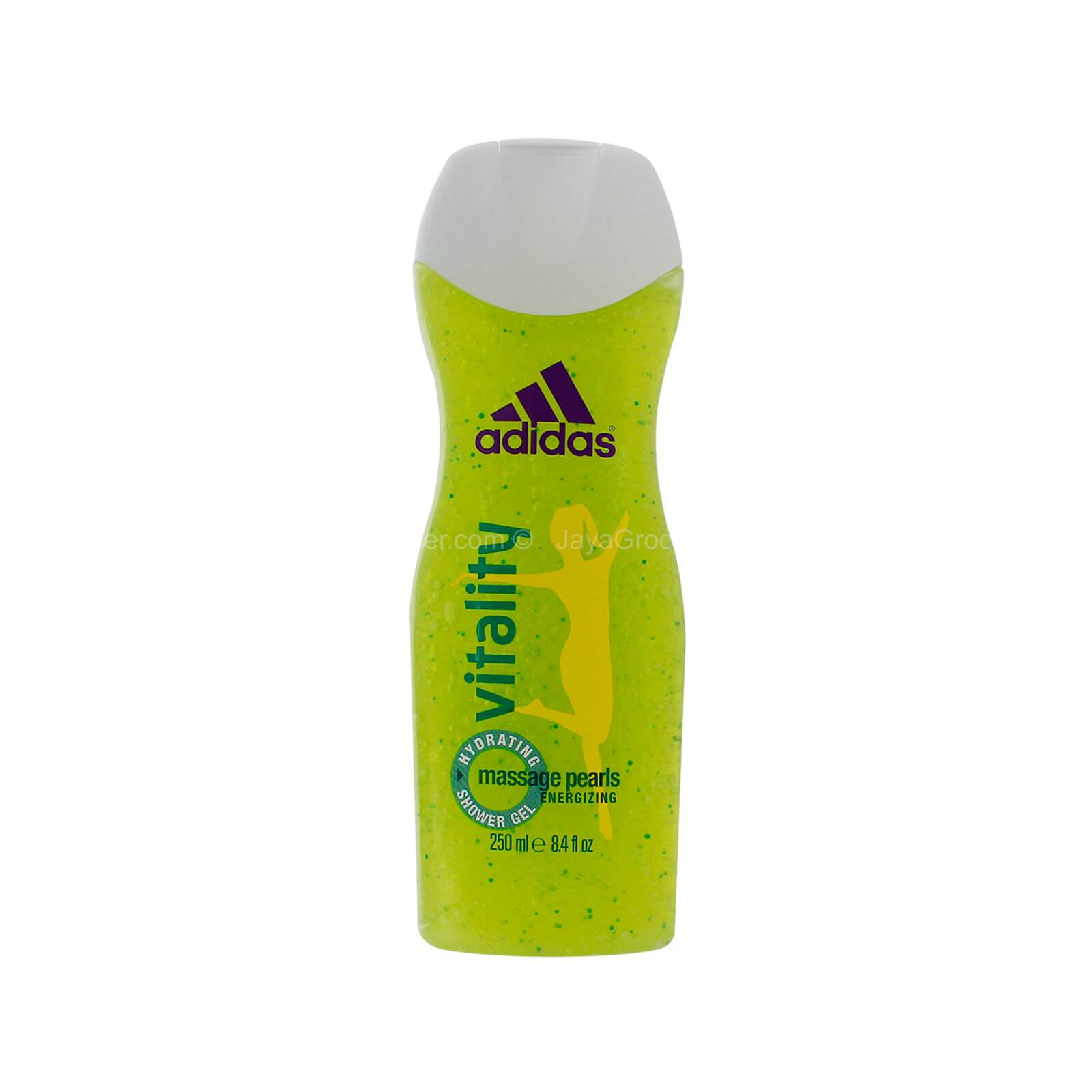 Adidas Women Vitality Massage Pearls Energizing Shower Gel 250ml