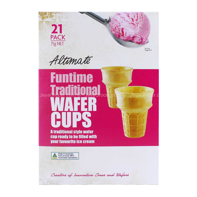 Altimate Funtime Traditional Wafer Cups 75g