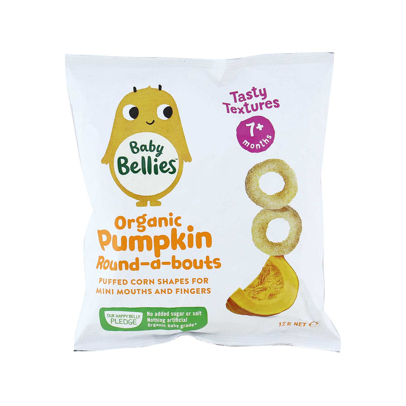 Little Bellies Round-a-bouts Perfectly Pumpkin 12g