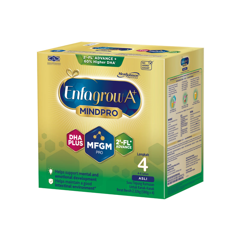 Enfagrow A+ Step 4 Mindpro 2Fl Formula Milk Original Flavour 2.32kg