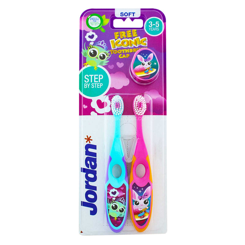 JORDAN TOOTHBRUSH STEP 2 TWIN PACK