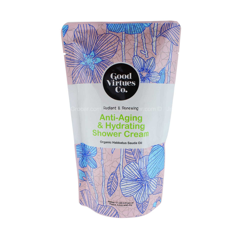 GVC Anti Aging & Hydrating Shower Cream Refill 600ml