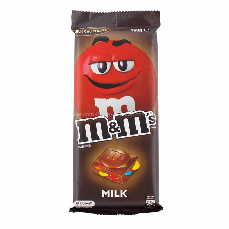 M&M’s Milk Chocolate Bar 160g